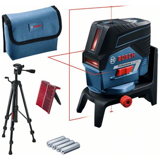 Bosch Kombilaser GCL 2-50 C, Baustativ, Zubehör, Schutztasche