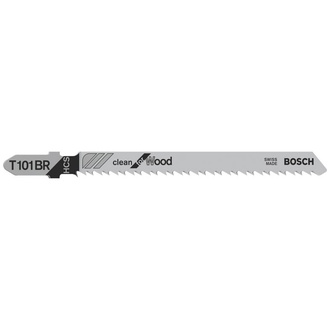 Bosch Stichsägeblatt T 101 BR Clean for Wood, 5er-Pack