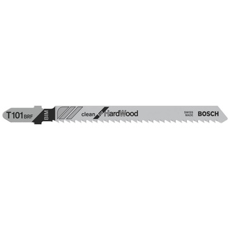 Bosch Stichsägeblatt T 101 BRF Clean for Hard Wood, 3er-Pack