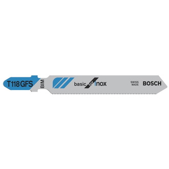 Bosch Stichsägeblatt T 118 GFS Pack a 5 Stk.