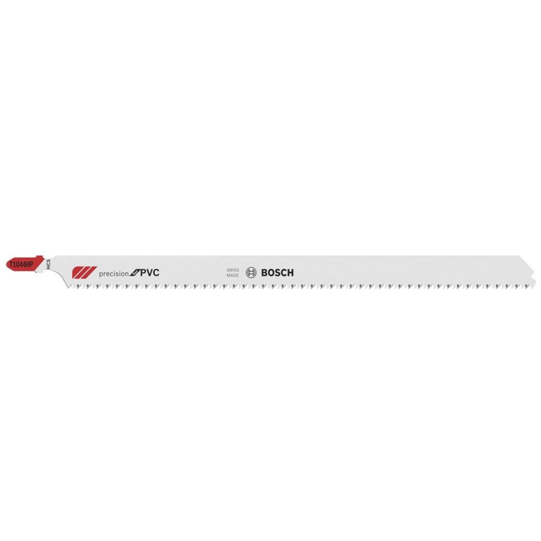 Bosch Stichsägeblatt T 1044 HP Precision for PVC, 3er-Pack