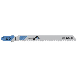 Bosch Stichsägeblatt T 127 D Special for Alu, 5er-Pack