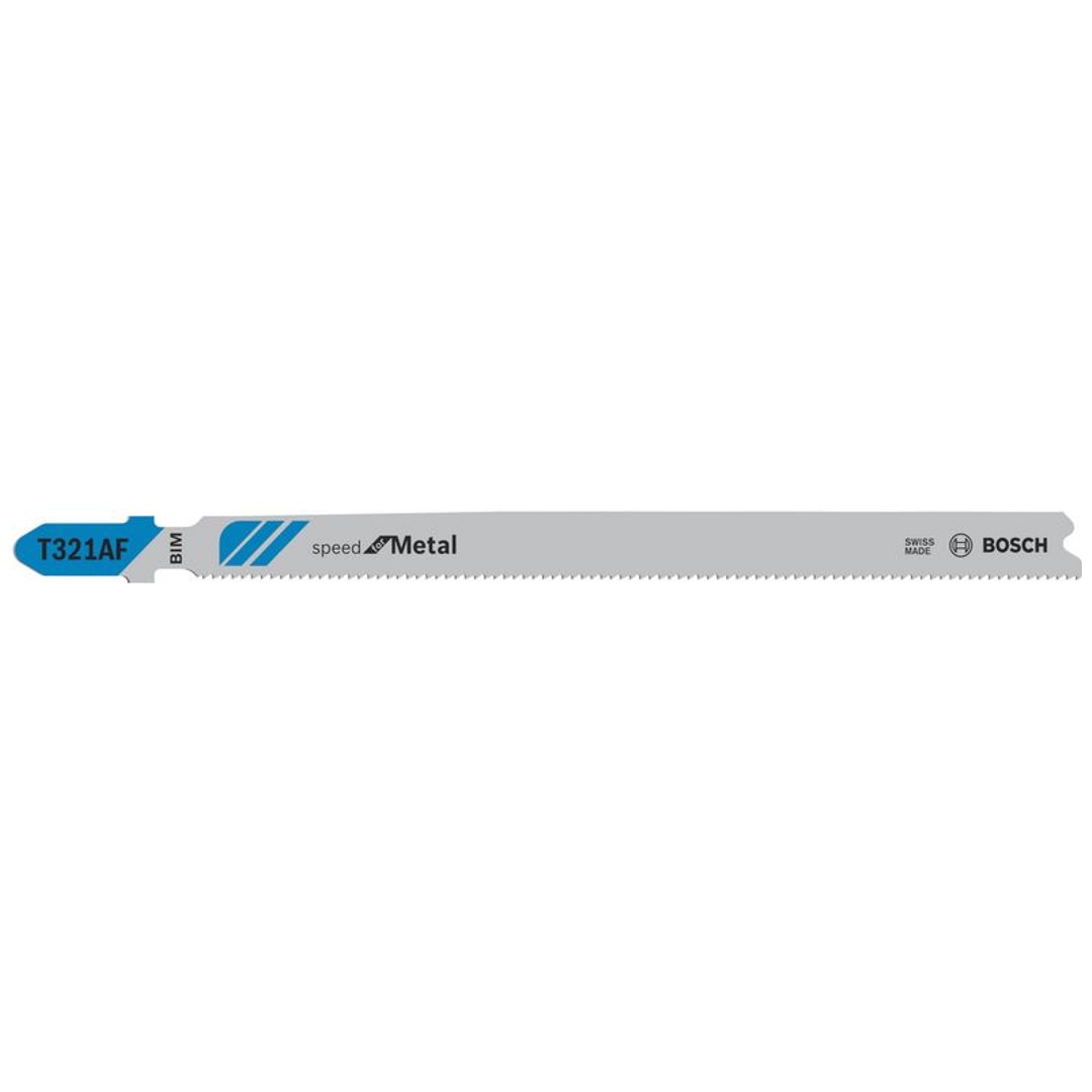 Bosch Stichsägeblatt T 321 AF Speed for Metal, 3er-Pack