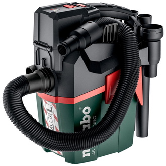 Metabo Akku-Sauger AS 18 L PC Compact, mit manueller Filterreinigung, Karton