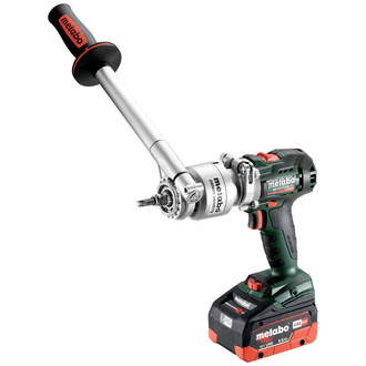 Metabo Akku-Bohrschrauber BS 18 LTX BL Q I, metaBOX 145 L, 18V 2x5.5Ah LiHD + ASC 145, incl. Drehmomentvorsatz PowerX3