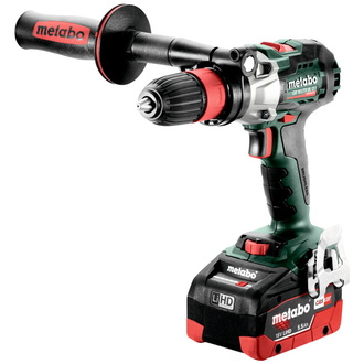 Metabo Akku-Gewindebohrer GB 18 LTX BL Q I, metaBOX 145 L, 18V 2x5.5Ah LiHD + ASC 145