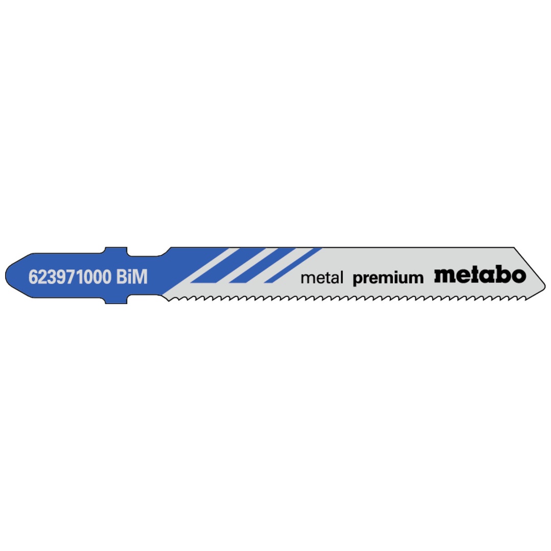 Metabo 5 Stichsägeblätter metal premium 51/ 1,2 mm, BiM