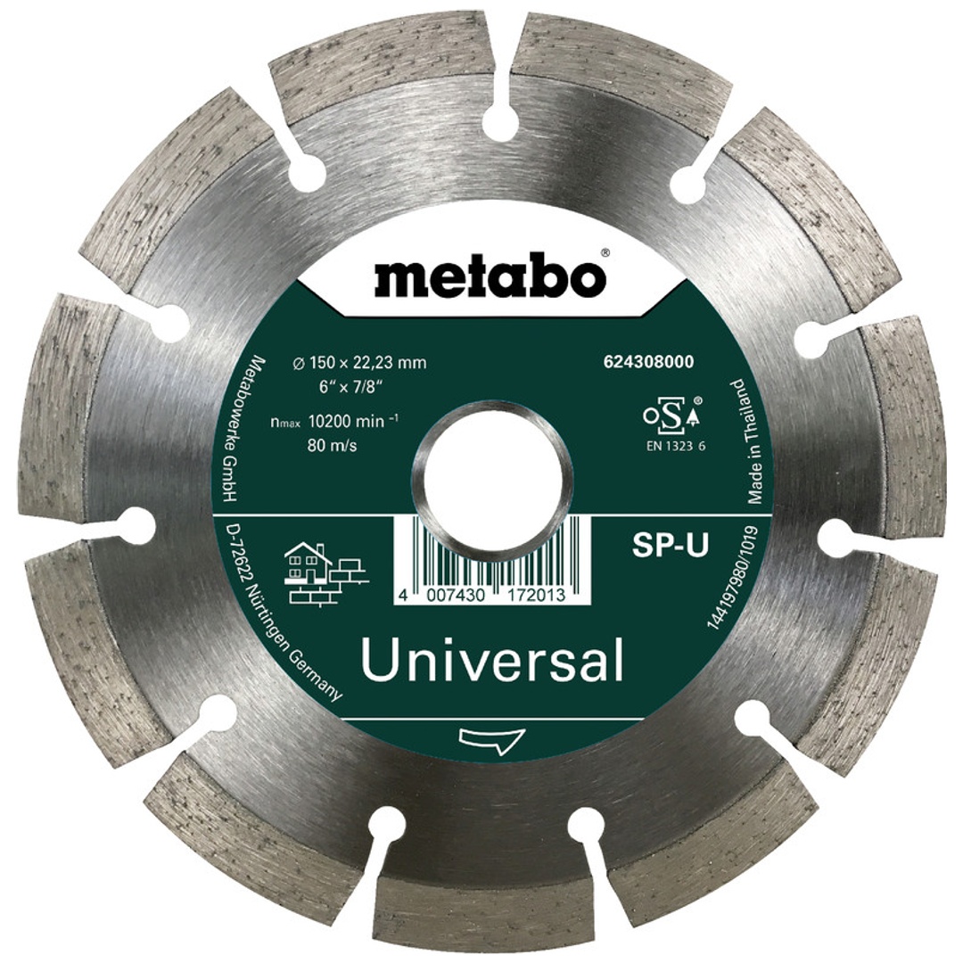 Metabo Diamanttrennscheibe - SP - U, 150x22,23 mm