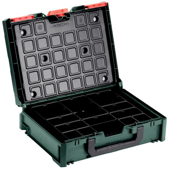 Metabo metaBOX 118 Organizer mit 12 Sortimo Einsatzboxen