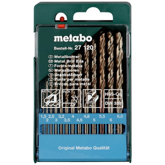 Metabo HSS-Co-Bohrerkassette, 13-tlg.