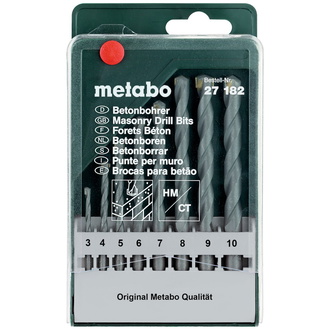 Metabo Beton-Bohrerkassette classic, 8-tlg.