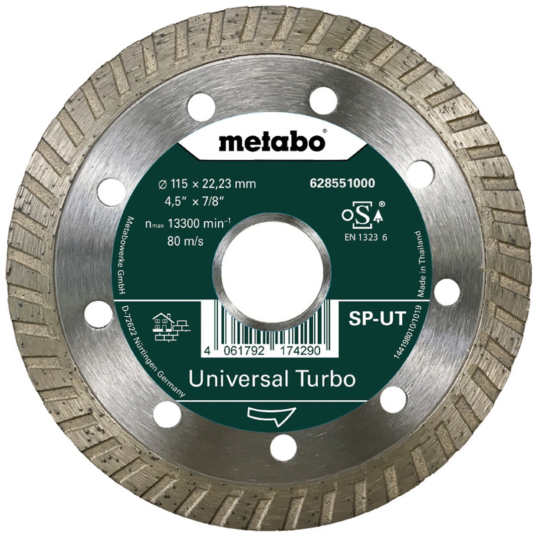 Metabo Diamanttrennscheibe SP - UT, 115x22,23 mm