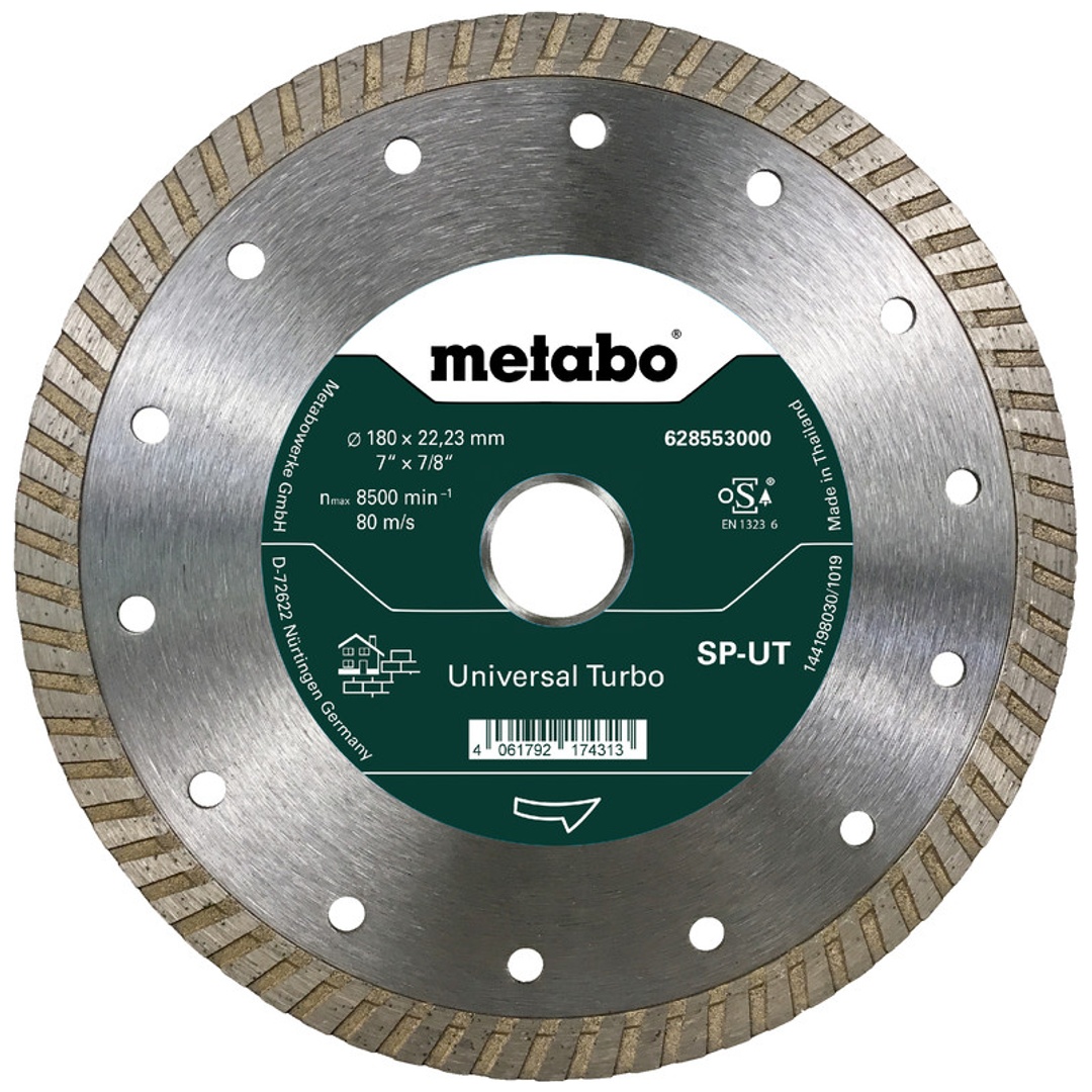 Metabo Diamanttrennscheibe SP - UT, 180x22,23 mm
