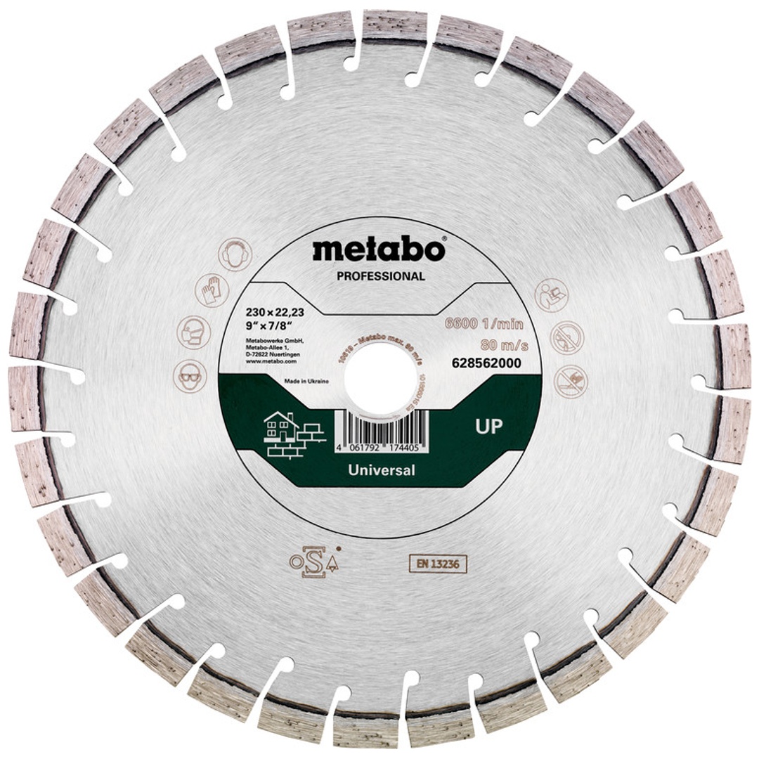 Metabo Diamanttrennscheibe 300x20,0/25,4mm, UP, Universal professional