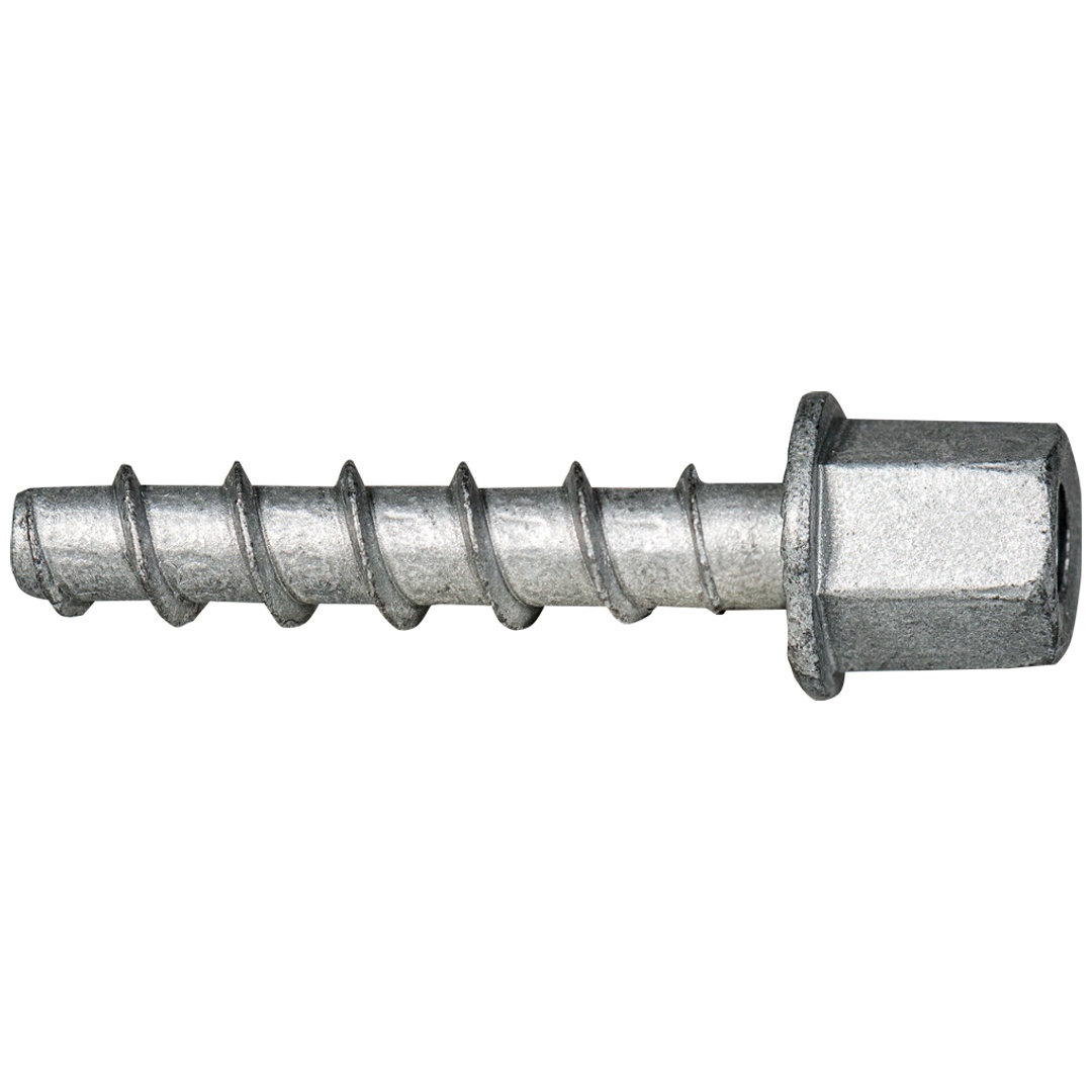 CELO Betonschraube BTS 6 x 35 mm, Sechskantkopf mit Innengewinde M10, Stahl zinklamellenbeschichtet, Außensechskant, SW 13