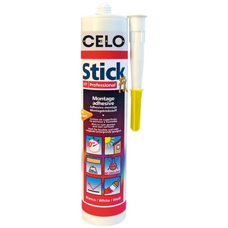 CELO Montageklebstoff StickFX HT, weiß