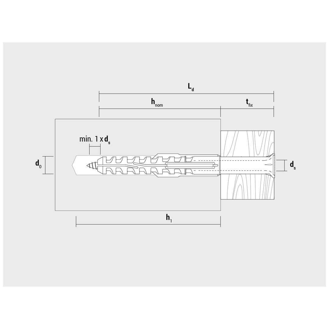CELO Multifunktionsrahmendübel MFR FB 10-80 SSKS, Flachbund, Sechskantschr. mit angepr. Scheibe, galv. verz., 50 Stk.