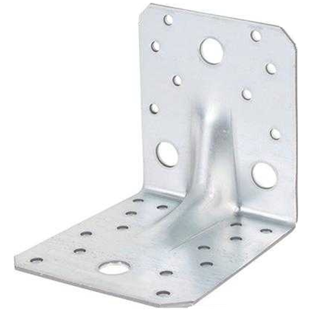 ALBERTS Lochplattenwinkel 90 x 90 x 65 x 2,5, Steg, sendzimirverzinkt