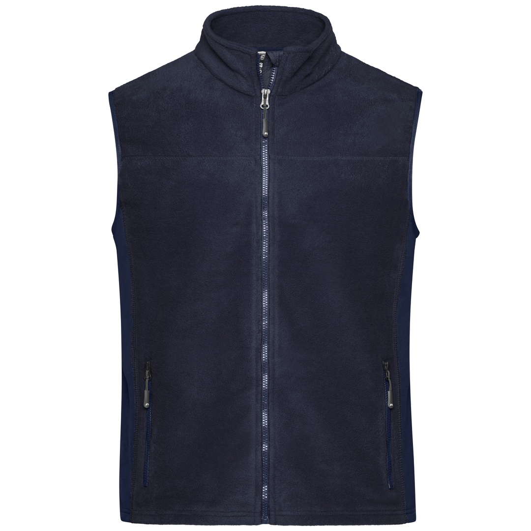 James & Nicholson Fleeceweste Herren JN856 Gr. XL navy/navy