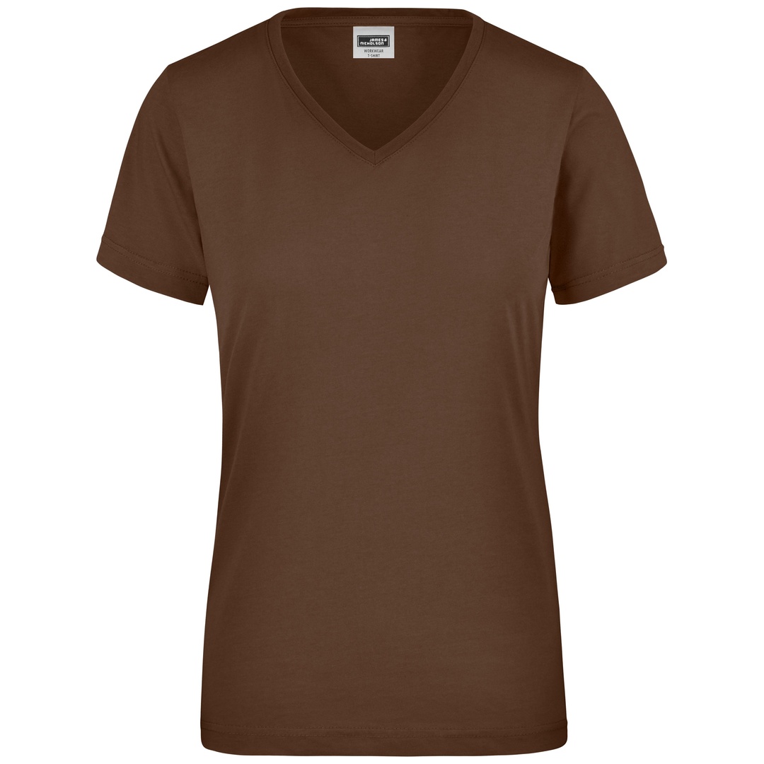 James & Nicholson T-Shirt Damen JN837 Gr. L brown