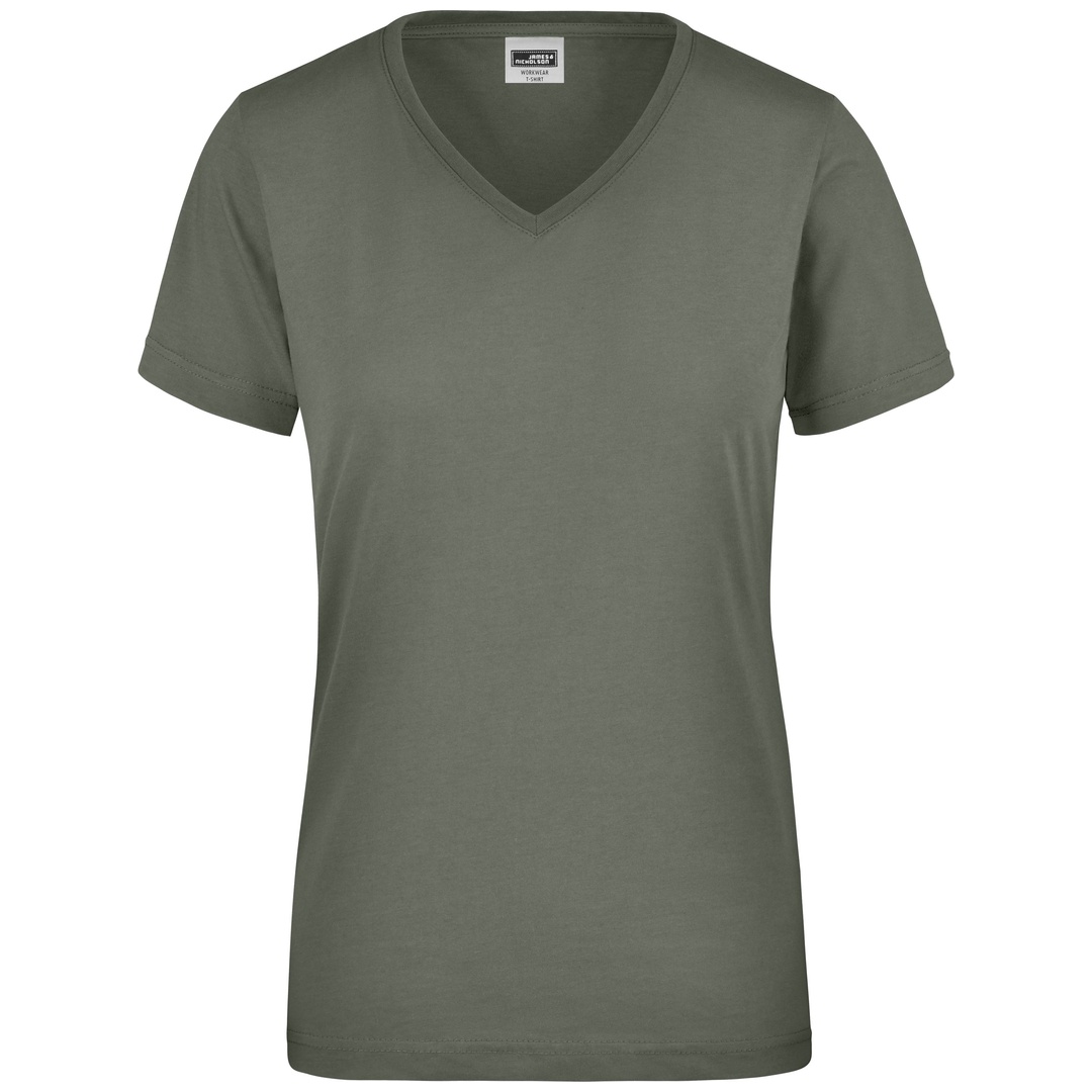 James & Nicholson T-Shirt Damen JN837 Gr. 4XL dark-grey
