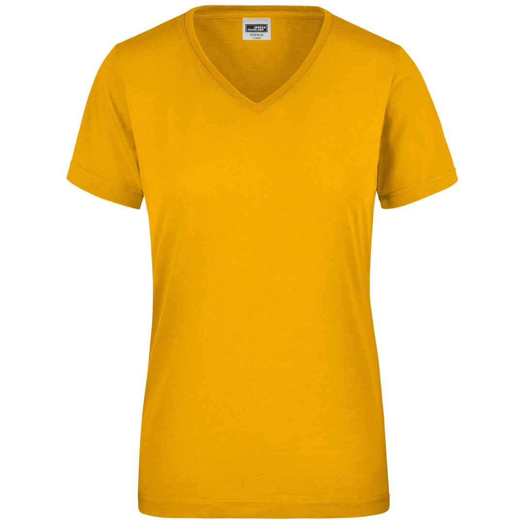 James & Nicholson T-Shirt Damen JN837 Gr. 4XL gold-yellow