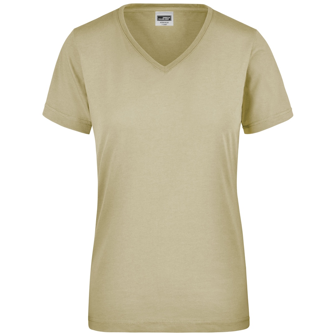 James & Nicholson T-Shirt Damen JN837 Gr. XS stone