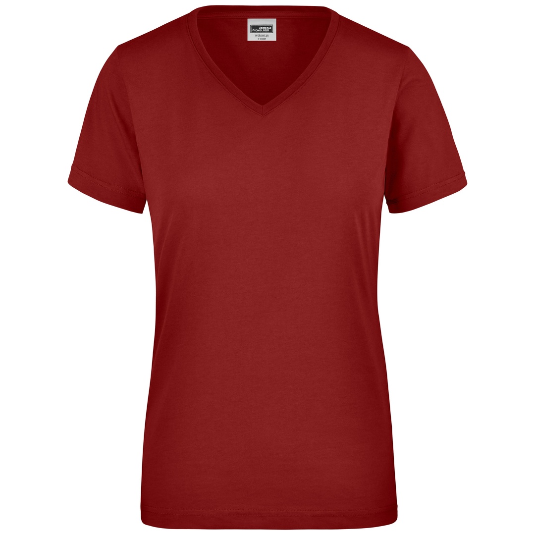 James & Nicholson T-Shirt Damen JN837 Gr. 4XL wine