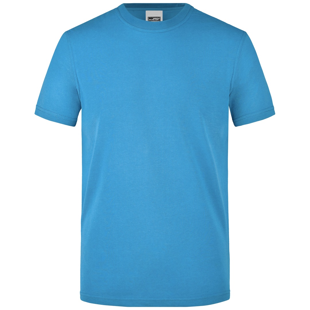 James & Nicholson T-Shirt Herren JN838 Gr. XS aqua