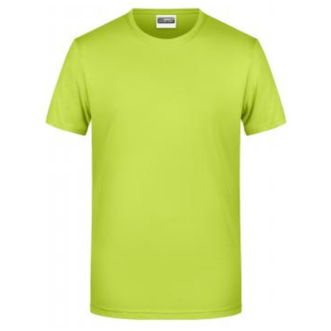 James & Nicholson Herren T-Shirt Basic 8008 Gr. M acid-yellow