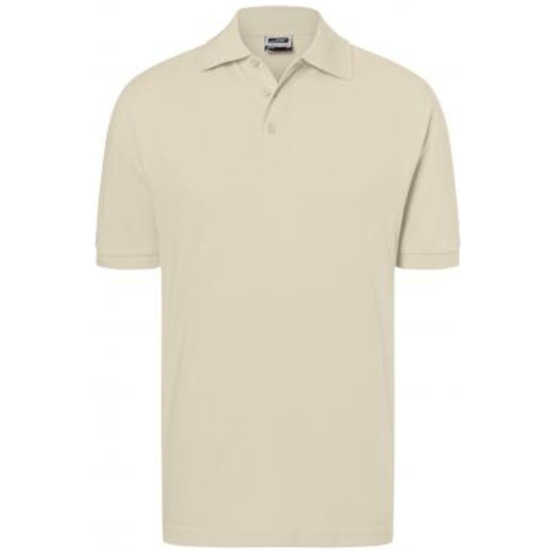 James & Nicholson Poloshirt Herren JN070 Gr. 3XL stone