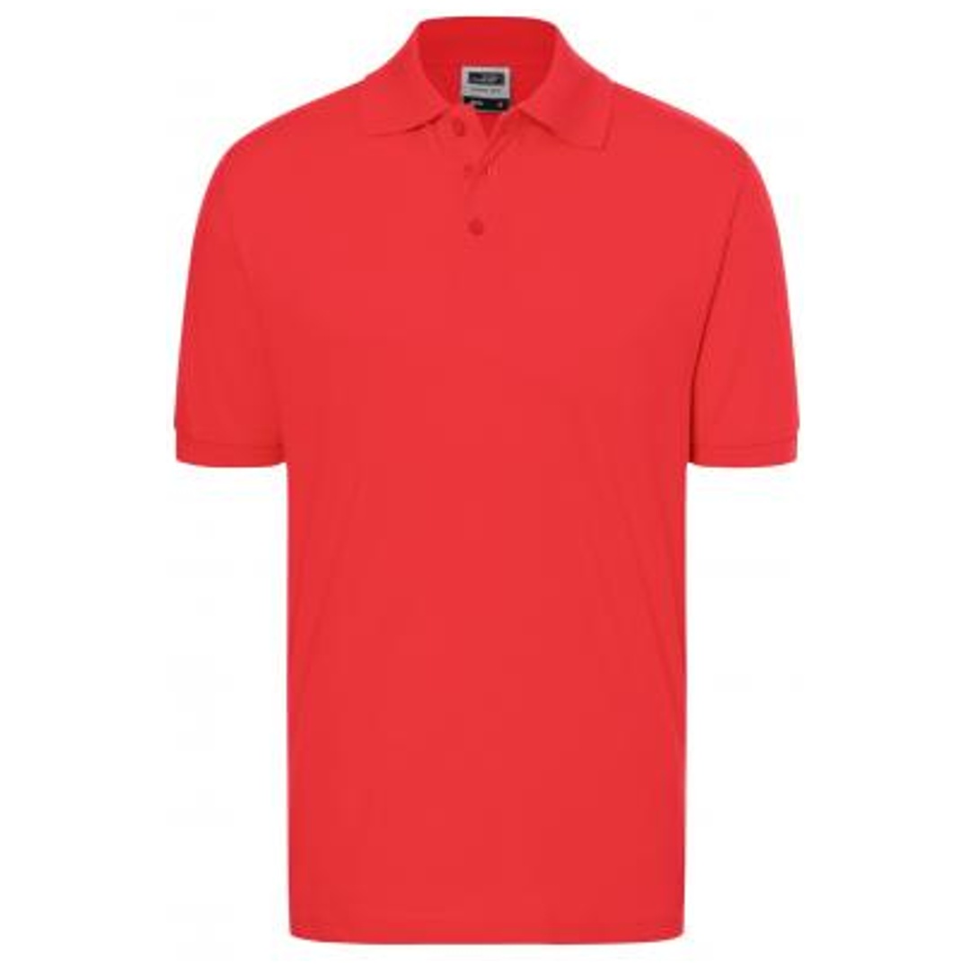 James & Nicholson Poloshirt Herren JN070 Gr. L tomato