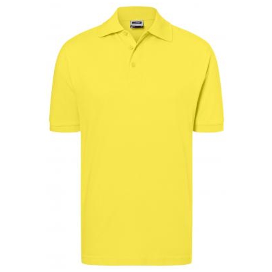James & Nicholson Poloshirt Herren JN070 Gr. 3XL yellow
