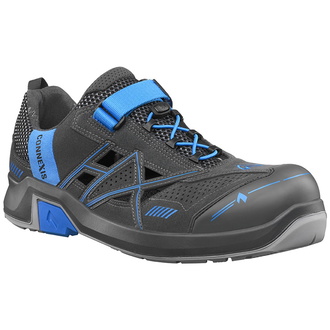 Haix Sicherheitshalbschuh CONNEXIS Safety Air S1 low Gr. UK 9.5 / EU 44 blau/grau