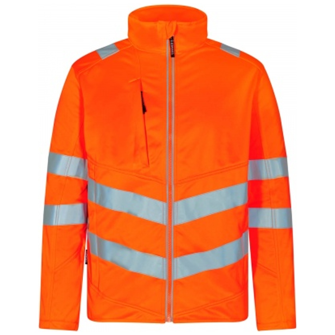 ENGEL Warnschutz Softshell Jacke Safety 1158-237-10 Gr. L orange