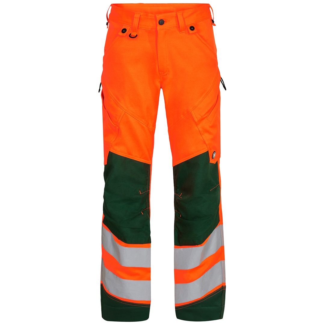ENGEL Warnschutz Bundhose Safety Herren 2544-314 Gr. 34 orange/grün