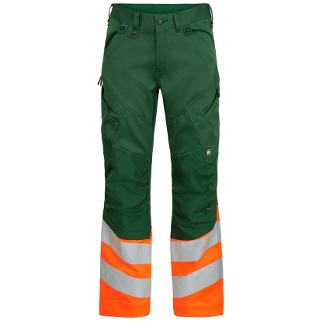 ENGEL Warnschutz Bundhose Safety Herren 2546-314 Gr. 30 grün/orange