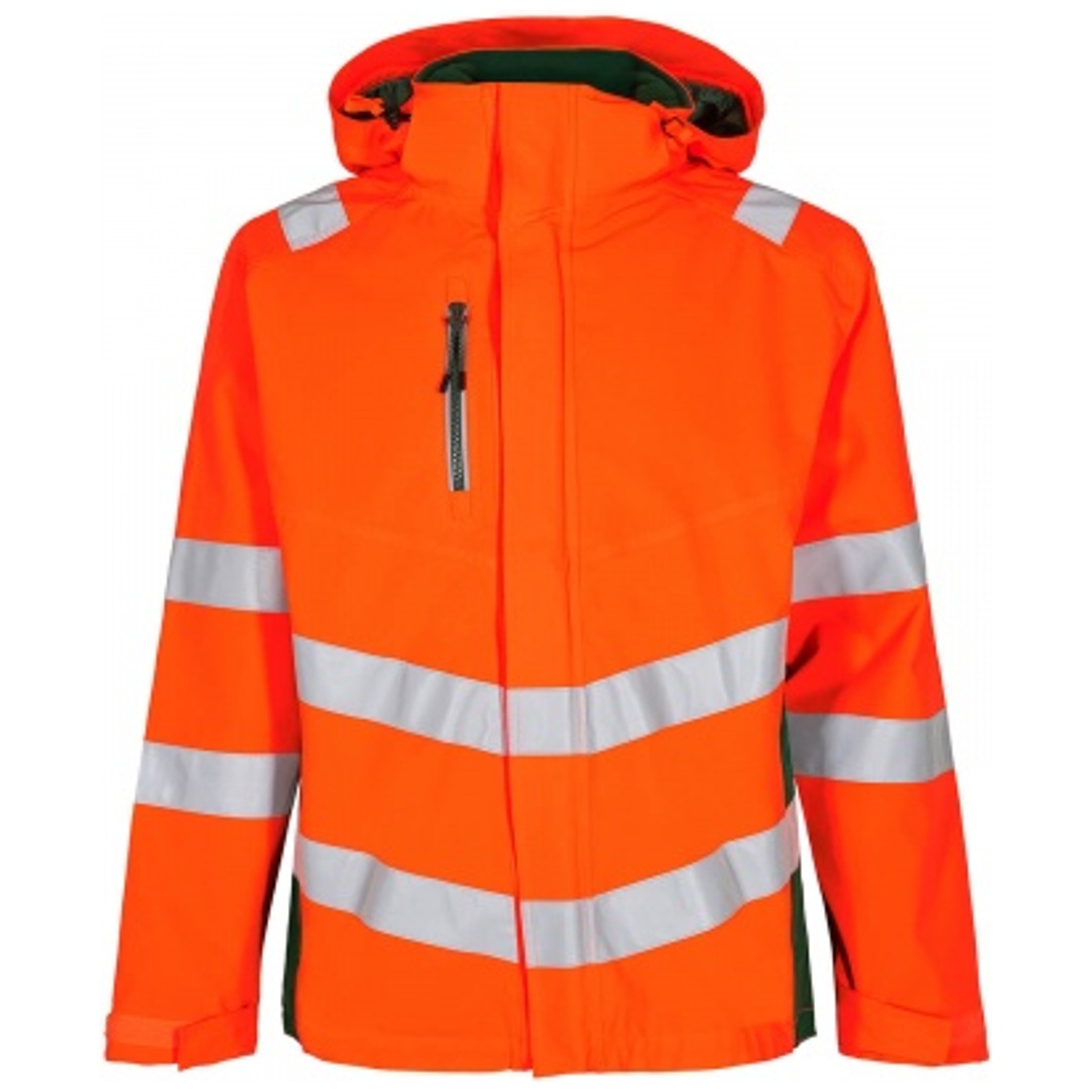 ENGEL Warnschutz Shell Jacke Safety 1146-930-101 Gr. S orange/grün