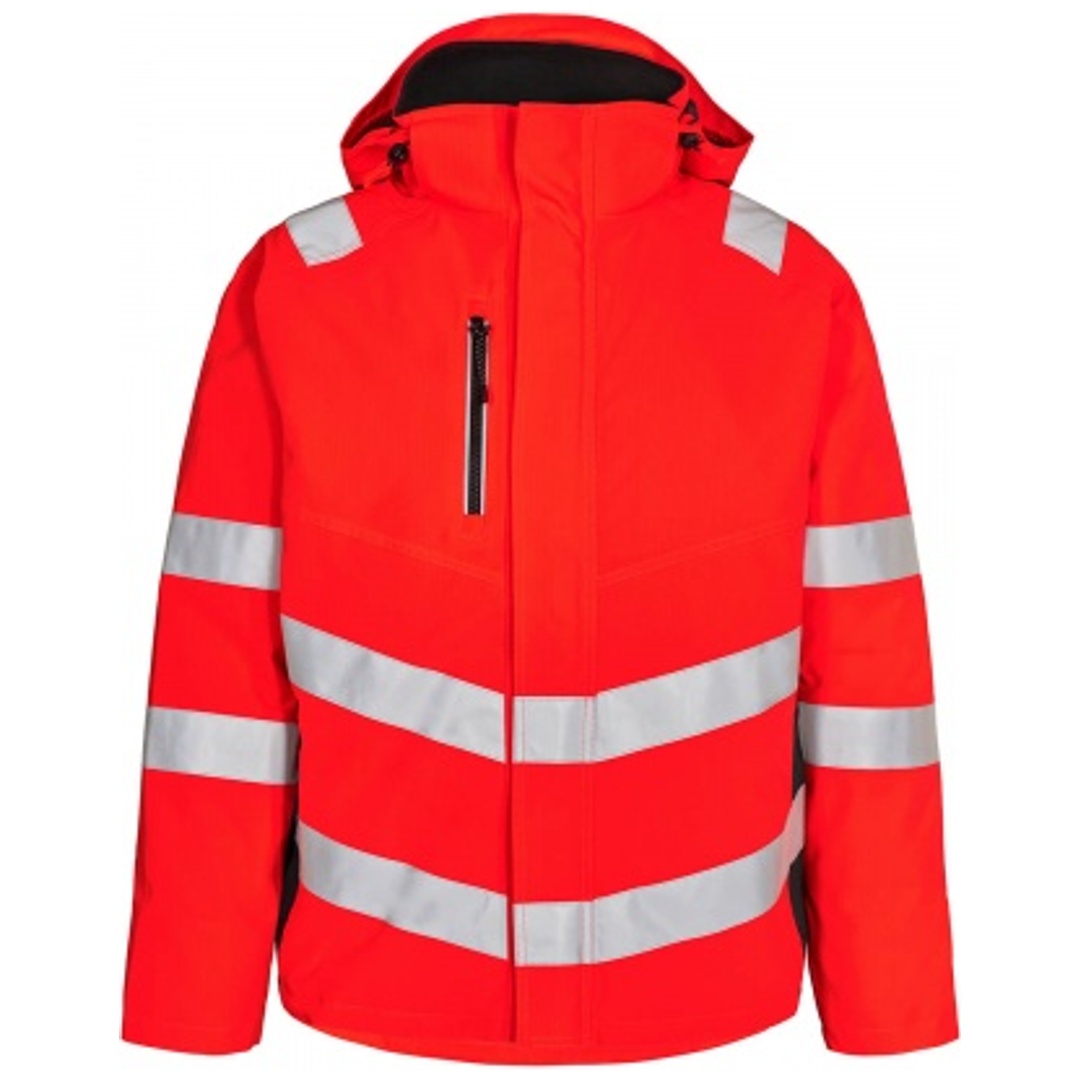 ENGEL Warnschutz Winterjacke Safety 1946-930-4720 Gr. 3XL rot/schwarz