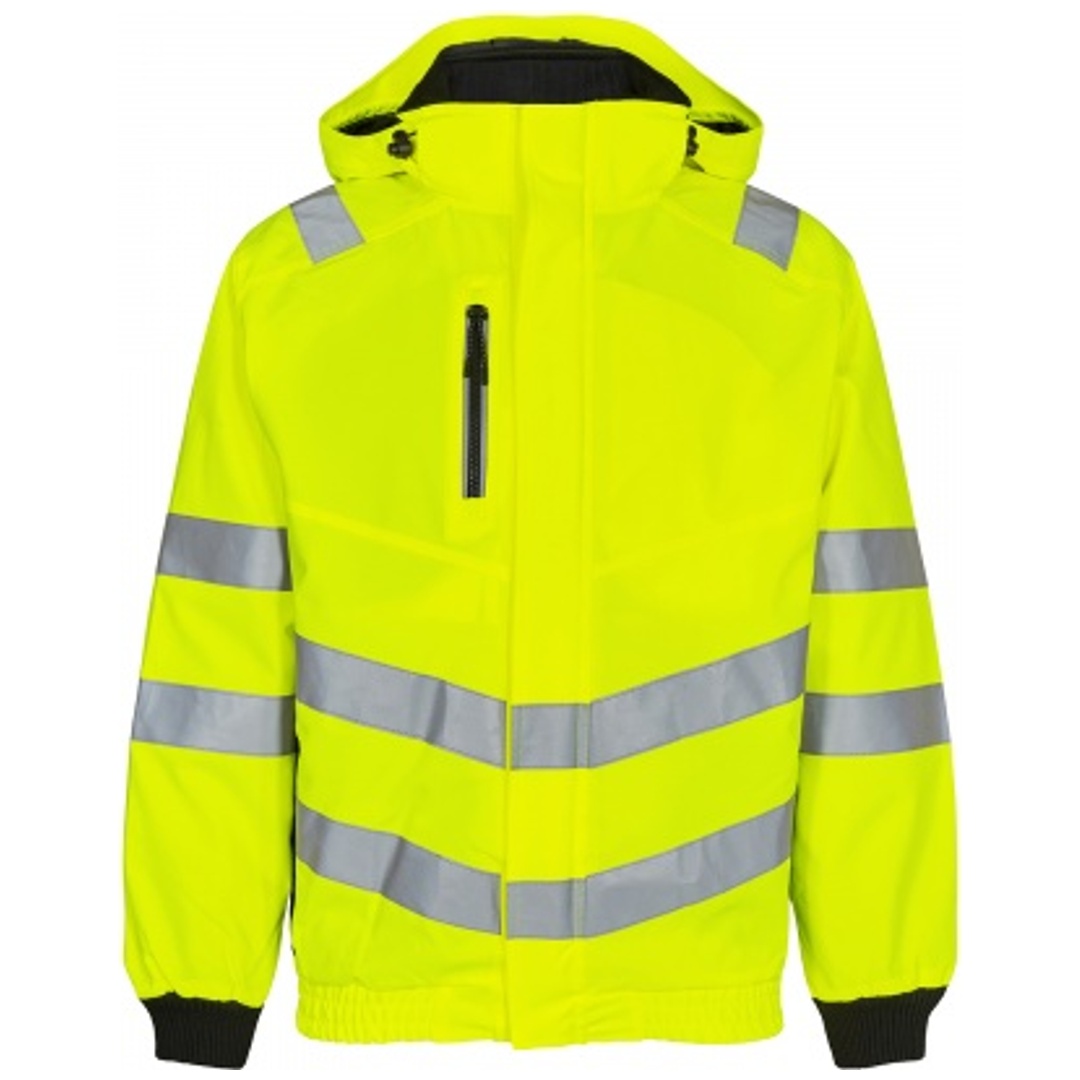 Engel Warnschutz Pilotenjacke Safety 1246-930-3820 Gr. L Gelb/schwarz