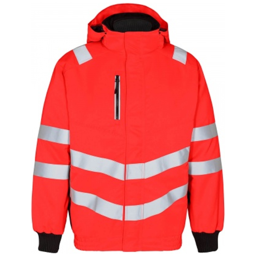 ENGEL Warnschutz Pilotenjacke Safety 1247-935-4720 Gr. XL rot/schwarz