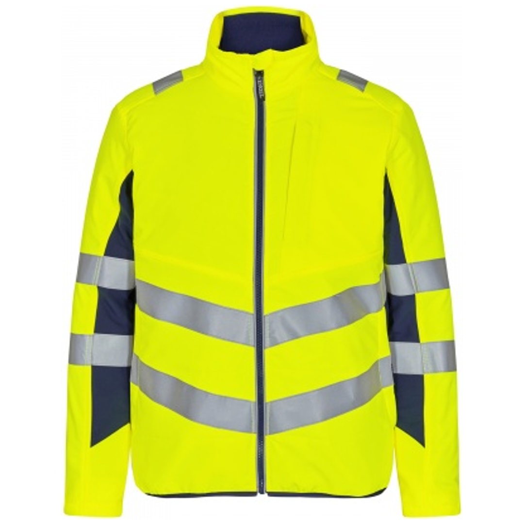 ENGEL Warnschutz Stepp-Innenjacke Safety 1159-158-38165 Gr. 4XL gelb/blue ink
