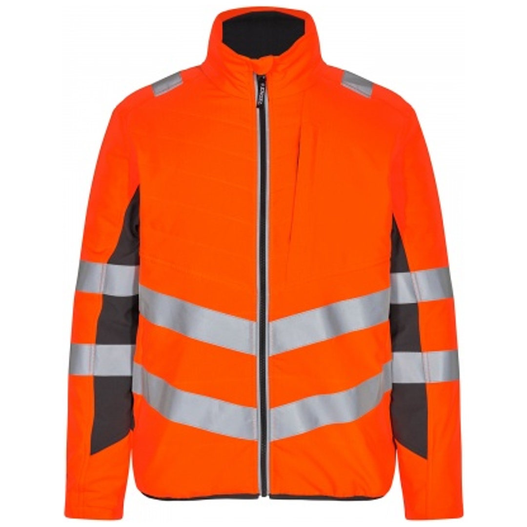 ENGEL Warnschutz Stepp-Innenjacke Safety 1159-158-1079 Gr. 6XL orange/anthrazit grau