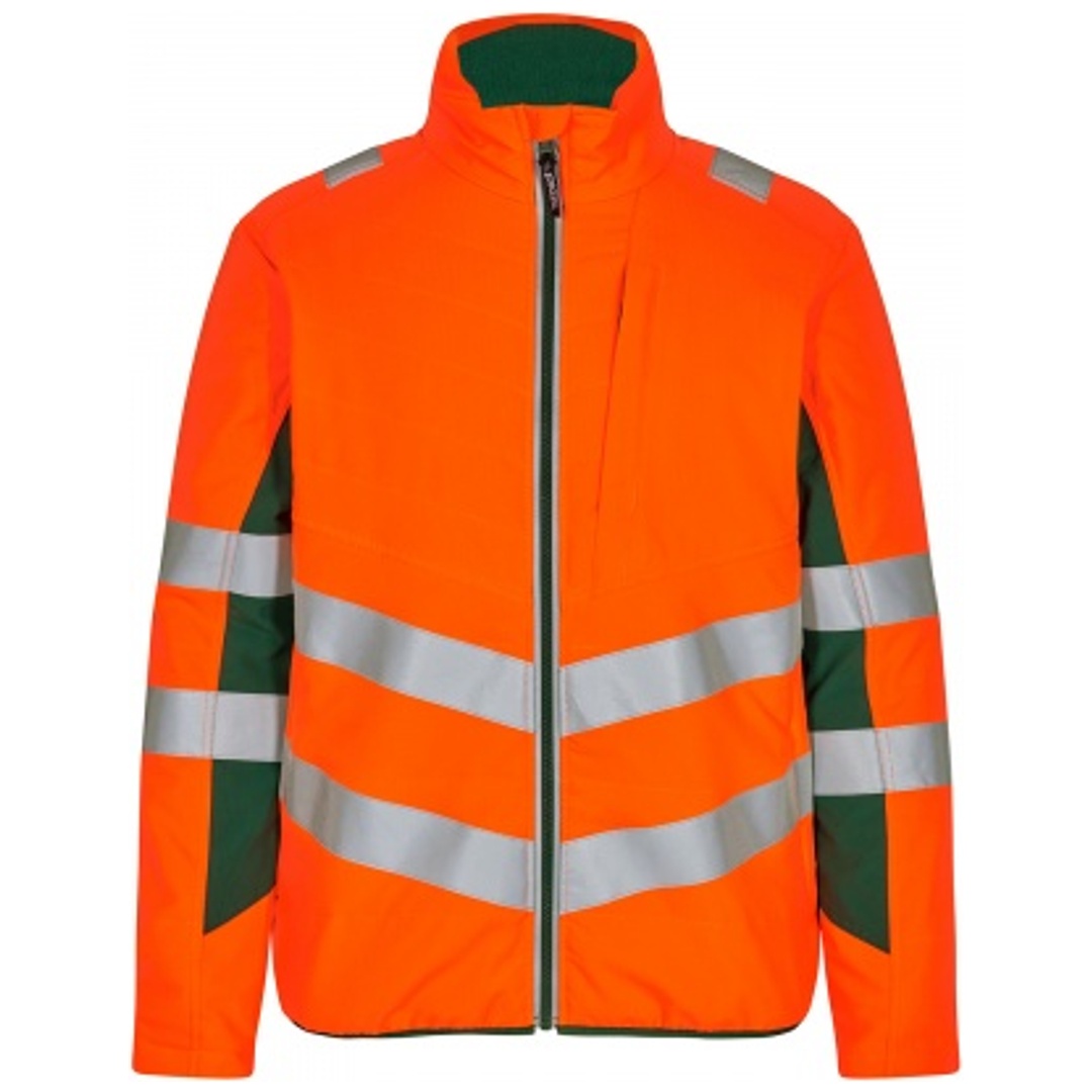 ENGEL Warnschutz Stepp-Innenjacke Safety 1159-158-101 Gr. 5XL orange/grün