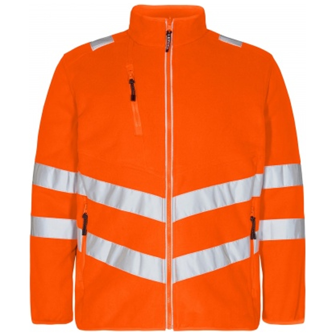 ENGEL Warnschutz Fleecejacke Safety 1192-236-10 Gr. L orange