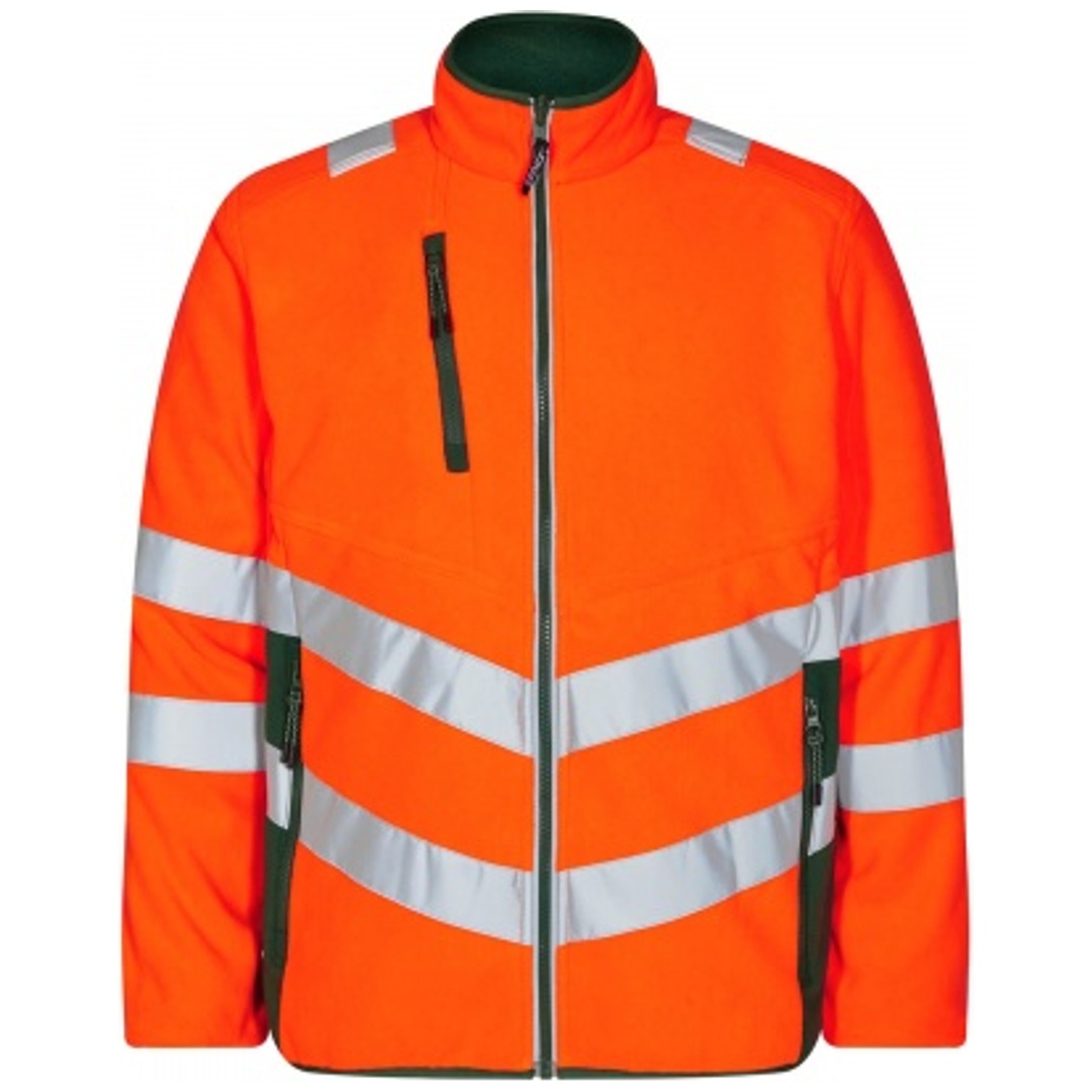 ENGEL Warnschutz Fleecejacke Safety 1192-236-101 Gr. 2XL orange/grün