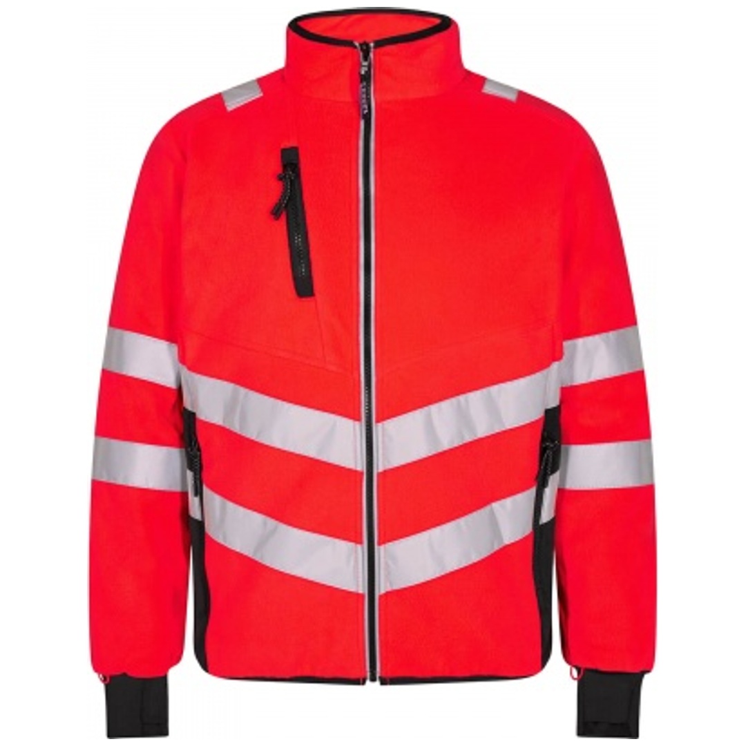 ENGEL Warnschutz Fleecejacke Safety 1192-236-4720 Gr. XS rot/schwarz