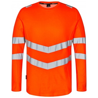 ENGEL Warnschutz Langarmshirt Safety 9545-182-10 Gr. XL orange