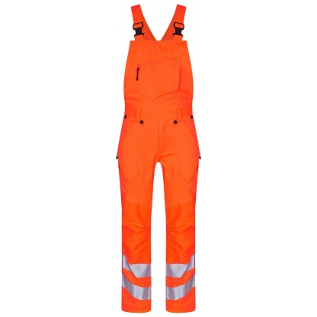 ENGEL Warnschutz Latzhose Safety Herren 3544-314 Gr. 48 orange