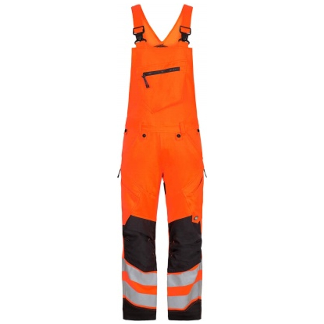 ENGEL Warnschutz Latzhose Safety Herren 3544-314 Gr. 27 orange/anthrazit grau